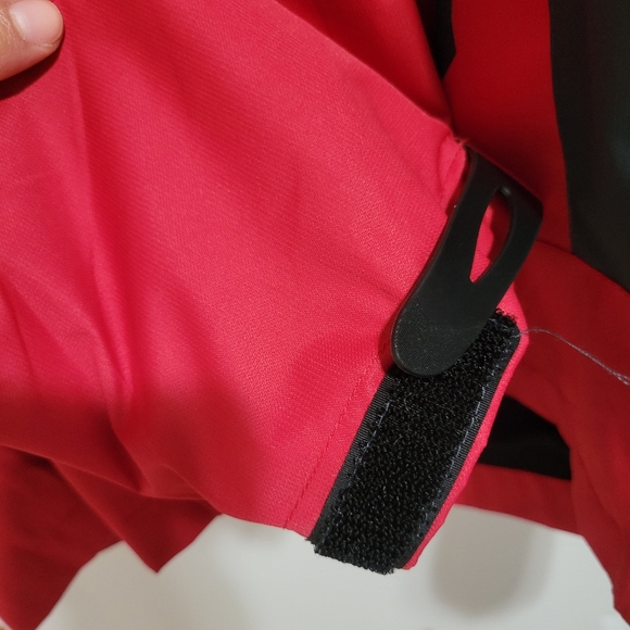 Kischers Outdoorsport WeatherGear Jacket Coat Weather Proof S Red NWOT - Picture 6 of 16